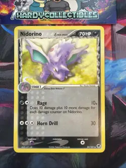 Pokemon TCG Nidorino Uncommon 35/101 Near Mint 2006 Vintage Delta Species - Image 1