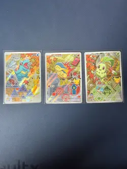Pokemon TCG First Partners Series 2/Johto Starters Set - Near Mint - Image 1