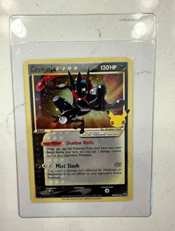 Pokemon TCG Greninja Star SWSH Promo Holo SWSH144 Celebrations NM - Image 1