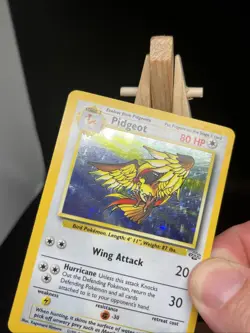Pokemon TCG Jungle Pidgeot Holo Rare Card 8/64 1999 WOTC Vintage LP/MP - Image 4