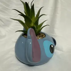 Disney Lilo Stitch Pineapple 7-inch Artificial Succulent Planter - Image 2