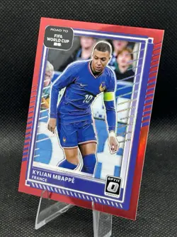 2025-26 Donruss Optic Kylian Mbappe Red /199 #145 France FIFA World Cup SSP - Image 2