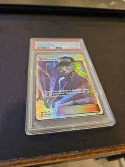 Pokemon 2019 Cosmic Eclipse Full Art N's Resolve 232/236 PSA 10 GEM MINT - Image 3