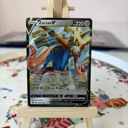 Zacian V Swsh018 Swsh: Sword & Shield Promo Cards Holo - Image 1