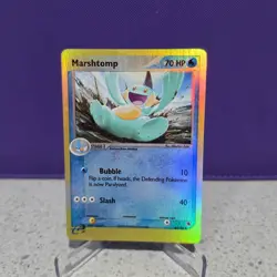 The Pokemon Company Pokemon TCG Marshtomp 40/109 Reverse Holo Uncommon EN 70HP - Image 1