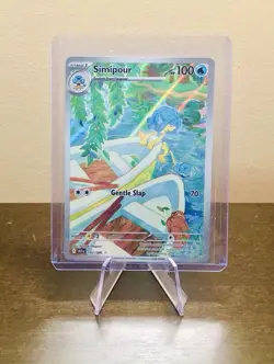 The Pokemon Company Simipour 102/086 Sv: Black Bolt IR Holo Eng 100 HP - Image 1
