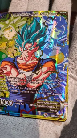 Dragon Ball Super Card Power of Potara - Vegito, Kefla & Zamasu SCR BT7-131 NM - Image 4
