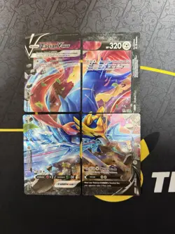 Pokemon TCG: Zacian V-Union SWSH Promo 4 card lot - Image 1