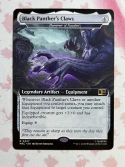 Black Panther's Claws - Hammer of Nazahn (Extended Art) Commander: Marvel - Image 1