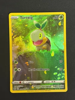 Turtwig SWSH: Crown Zenith: Galarian Gallery GG31/GG70 Pokemon TCG Holo - Image 1