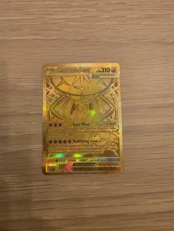Mega Zygarde Ex 124/088 Perfect Order Pokemon Card Near Mint - Image 1
