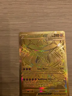 Mega Zygarde Ex 124/088 Perfect Order Pokemon Card Near Mint - Image 4