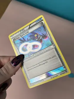 Pokemon TCG XY Phantom Forces Gengar Spirit Link Card 95/119 Holo - Image 3