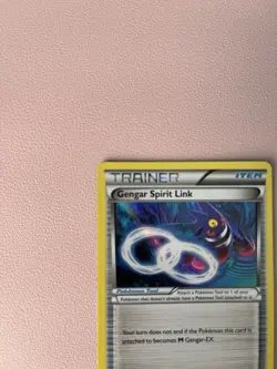 Pokemon TCG XY Phantom Forces Gengar Spirit Link Card 95/119 Holo - Image 5