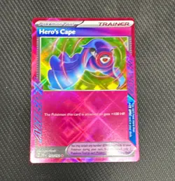 Pokemon TCG Hero's Cape 152/162 Sv05: Temporal Forces ACE SPEC Rare Holo - Image 1