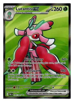 Lurantis ex 096/084 Pitch Black Ultra Rare Holo Pokemon NM - Image 1