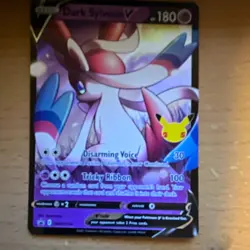 The Pokemon Company Pokemon TCG Dark Sylveon V SWSH134 Celebrations Holo Promo - Image 1