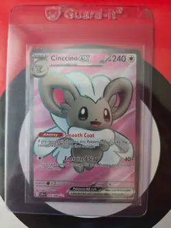 Cinccino ex 105/086 Ultra Rare Chaos Rising Pokemon Holo Near Mint - Image 1