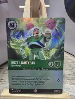 Disney Lorcana TCG Buzz Lightyear Space Ranger 211/204 Wilds Unknown EPIC - Image 1