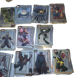 Base cards Marvel Non-Sport Trading 136 Card Lot Hulk Venomizer Psylocke X-23 - Image 1