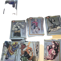 Base cards Marvel Non-Sport Trading 136 Card Lot Hulk Venomizer Psylocke X-23 - Image 4