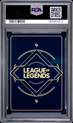 2026 RIFTBOUND: LEAGUE OF LEGENDS YASUO - WINDRIDER OVERNUMBER #235 PSA 10 - Image 2