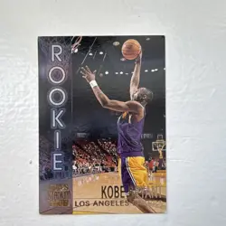Topps 1996-97 Stadium Club Kobe Bryant Lakers Rookie Insert Rookies Series 2 R9 - Image 1