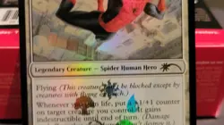 MTG Spider-Man, Peter Parker - Promo Foil - NM B - Image 3