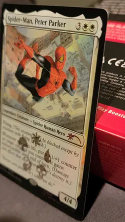 MTG Spider-Man, Peter Parker - Promo Foil - NM B - Image 5