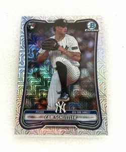 Topps Bowman Chrome 2026 Cam Schlittler New York Yankees Rookie RC #53 - Image 1