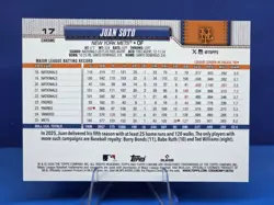 2026 Topps Chrome- Juan Soto Variation SSP Refractor New York Mets #17 - Image 2