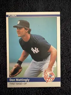 1984 Fleer #131 Don Mattingly RC New York Yankees DKL Quality - Image 1