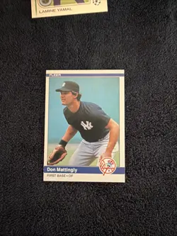 1984 Fleer #131 Don Mattingly RC New York Yankees DKL Quality - Image 5