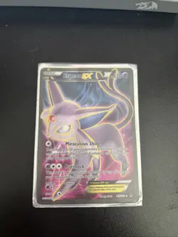 Pokemon TCG Espeon-EX Breakpoint 117/122 Holo Full Art Ultra Rare - Image 1