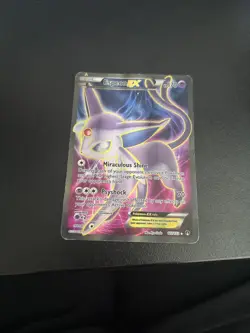 Pokemon TCG Espeon-EX Breakpoint 117/122 Holo Full Art Ultra Rare - Image 2