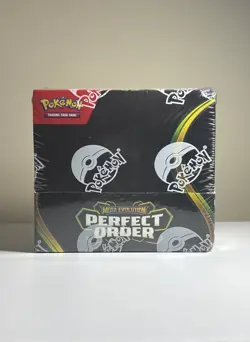 POKEMON TCG MEGA EVOLUTION PERFECT ORDER BOOSTER BOX FACTORY SEALED 36 PACKS - Image 1