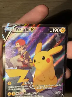 2022 POKEMON SWORD & SHIELD LOST ORIGIN TG16 FULL ART/PIKACHU V *🔥MINT🔥* - Image 4