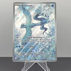 Pokemon TCG Nintendo Articuno Illustration Rare Holo 161/159 110HP EN - Image 1