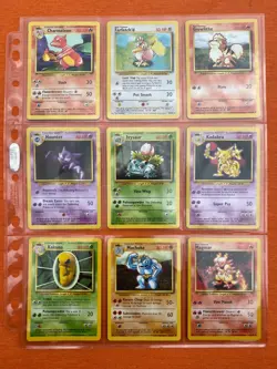 Base Set Pokemon Cards - Huge Vintage 1999 WotC Bundle - Excellent Condition - Image 1