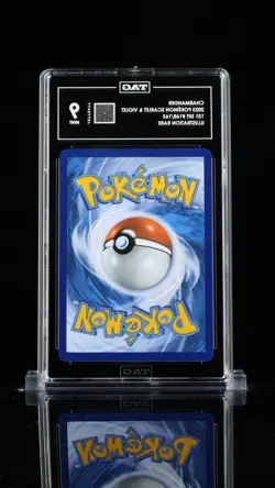 2023 Pokemon Charmander SV 151 168/165 Illustration Rare TAG Mint 9 - Image 2