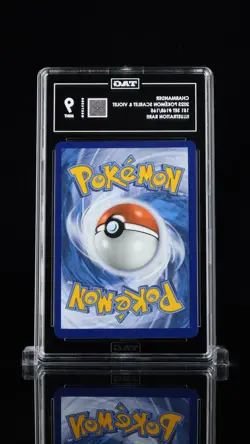 2023 Pokemon Charmander SV 151 168/165 Illustration Rare TAG Mint 9 - Image 2