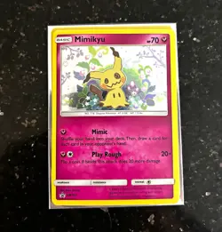 The Pokemon Company Pokemon TCG Mimikyu SM163 SM Holo Promo Basic English 70 HP - Image 1