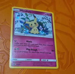 The Pokemon Company Pokemon TCG Mimikyu SM163 SM Black Star Promo EN Holo - Image 1