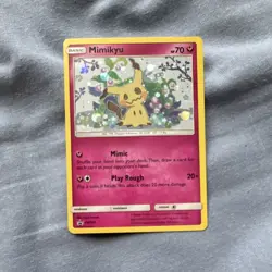 The Pokemon Company Mimikyu SM163 SM Promos Promo Holo English 70HP - Image 1