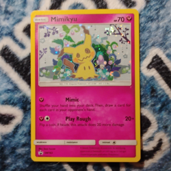 Pokemon TCG The Pokemon Company Mimikyu SM163 SM Holo Promo English 70HP - Image 1