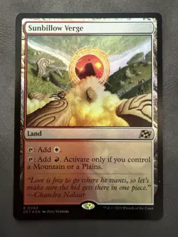 MTG Sunbillow Verge Aetherdrift Foil #0264 - Image 1