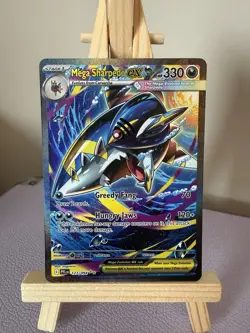 Pokemon TCG Mega Sharpedo EX 127/094 Phantasmal Flames Special Illustration Rare - Image 1