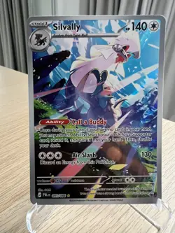 Silvally 095/084 Illustration rare Pokemon TCG Pitch Black, NM - Image 1