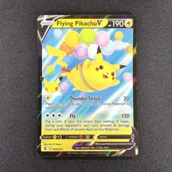 Flying Pikachu V #06 Full Art Ultra Rare NM Pokemon Celebrations TCG - Image 1