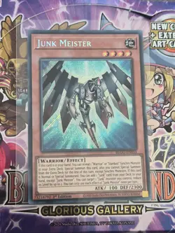 Yu-Gi-Oh TCG Junk Meister Secret Rare BLGG-EN033 1st Edition NM - Image 1